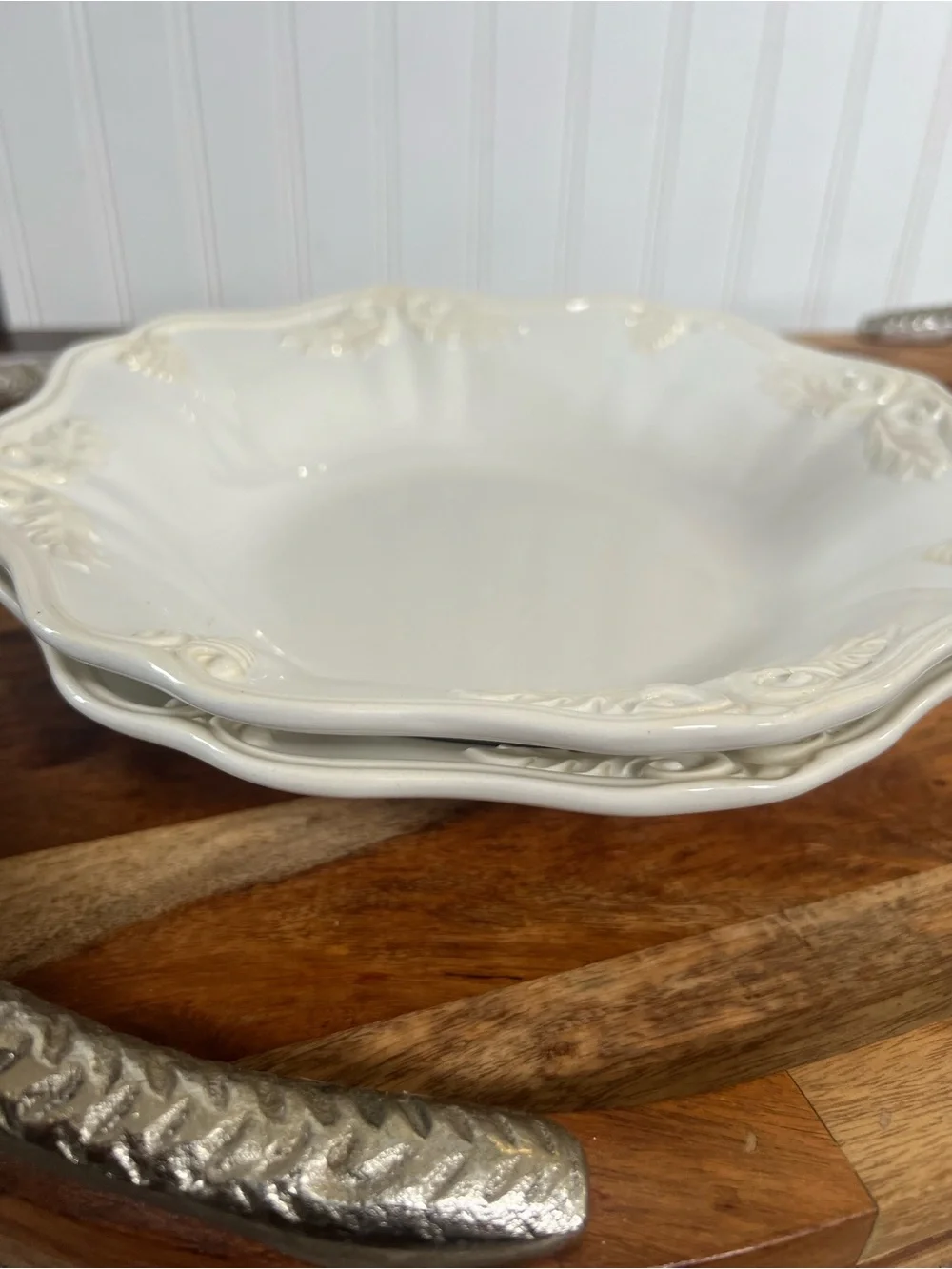 (2) Lenox Butler’s Pantry Gourmet Pasta Bowls